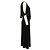 Abito Cold Shoulder Derek Lam Blu Navy / Nero - vista 2