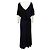 Abito Cold Shoulder Derek Lam Blu Navy / Nero - vista 3