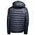 Herno Giacca Puffer Leggera Reversibile Blu Navy / Marrone con Zip Anteriore - vista 3