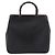 Borsa a mano GUCCI Bamboo in pelle nera e oro 002 1060 Auth ka5801 Nero D'oro - vista 2