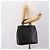 Borsa a mano GUCCI Bamboo in pelle nera e oro 002 1060 Auth ka5801 Nero D'oro - vista 24