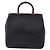 Borsa a mano GUCCI Bamboo in pelle nera e oro 002 1060 Auth ka5801 Nero D'oro - vista 3