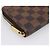 LOUIS VUITTON Damier Ebene Zippy Wallet Cartera Larga N41661 LV Auth 196670 - vista 14