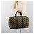 Borsa Boston Christian Dior Trotter Canvas Navy Silver Auth 195678 Argento Blu navy - vista 19