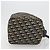 Borsa Boston Christian Dior Trotter Canvas Navy Silver Auth 195678 Argento Blu navy - vista 4