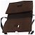 Borsa a tracolla LOEWE Suede Dark Brown Gold Tone Auth 196425A Marrone scuro - vista 10