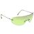 CHANEL Randlose Sonnenbrille Metall Green Silver CC Auth BA15023M Silber Grün
