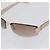Occhiali da sole senza montatura GUCCI Plastica Marrone Tono Oro Auth am12290V - vista 7