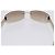 Occhiali da sole senza montatura GUCCI Plastica Marrone Tono Oro Auth am12290V - vista 8