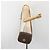 Céline Borsa a tracolla CELINE Macadam PVC Pelle Marrone Tono Oro Auth BA14939 - vista 25
