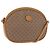 Borsa a tracolla GUCCI Micro GG Supreme PVC Beige Gold 007 084 0094 Auth 196603 D'oro