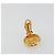 Pendientes CHANEL Metal Tono Dorado CC Auth 198839V - vista 4