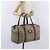 Borsa Boston Burberrys Nova Check Canvas Beige Tono Oro Auth 198326 - vista 22