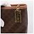 Céline Borsa Tote CELINE Macadam Canvas PVC Pelle Brown Gold Auth am12286V Marrone D'oro - vista 14