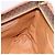 Céline Borsa Tote CELINE Macadam Canvas PVC Pelle Brown Gold Auth am12286V Marrone D'oro - vista 19