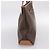 Céline Borsa Tote CELINE Macadam Canvas PVC Pelle Brown Gold Auth am12286V Marrone D'oro - vista 4