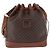 16 Céline Borsa a tracolla CELINE Macadam Canvas PVC Leather Brown Gold Auth 198250 Marrone D'oro - vista 2