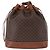 16 Céline Borsa a tracolla CELINE Macadam Canvas PVC Leather Brown Gold Auth 198250 Marrone D'oro - vista 3