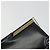 Borsa a tracolla con catena BALLY in pelle nera e oro Auth 196292 Nero D'oro - vista 14