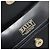 Borsa a tracolla con catena BALLY in pelle nera e oro Auth 196292 Nero D'oro - vista 17
