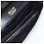 Borsa a tracolla con catena BALLY in pelle nera e oro Auth 196292 Nero D'oro - vista 18