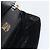 Borsa a tracolla con catena BALLY in pelle nera e oro Auth 196292 Nero D'oro - vista 19