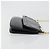 Borsa a tracolla con catena BALLY in pelle nera e oro Auth 196292 Nero D'oro - vista 4