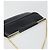 Borsa a tracolla con catena BALLY in pelle nera e oro Auth 196292 Nero D'oro - vista 6