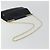 Borsa a tracolla con catena BALLY in pelle nera e oro Auth 196292 Nero D'oro - vista 7