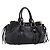 Borsa Miu Miu Vitellolux in pelle 2way Nero Tono Oro Auth 196431