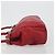 Borsa Christian Dior in pelle rossa e argento Auth 196646A Rosso - vista 5