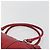 Borsa Christian Dior in pelle rossa e argento Auth 196646A Rosso - vista 8