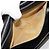 Borsa a mano Christian Dior in pelle di vitello Nera e Dorata Auth 196420 Nero - vista 21