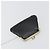 Borsa a mano Christian Dior in pelle di vitello Nera e Dorata Auth 196420 Nero - vista 25