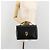 Borsa a mano Christian Dior in pelle di vitello Nera e Dorata Auth 196420 Nero - vista 27