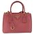 Borsa a mano PRADA Saffiano 2way Pink Gold Tone Auth BA14801M Rosa - vista 13