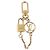 LOUIS VUITTON Micro Charm LV Padlock Charm metallo Gold M01555 LV Auth BA15232V D'oro - vista 2