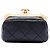 Borsa Satchel Chanel Micro Quilted Lambskin My Crush Bag Nera Nero - vista 3