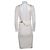 Tom Ford, Abito stretch bianco con dettaglio zip e schiena scoperta - vista 3