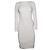 Tom Ford, Abito stretch bianco con dettaglio zip e schiena scoperta - vista 5
