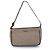 Gucci, borsa piccola in canvas beige con webbing