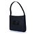 Gucci, borsa G nera in pelle nubuck Nero