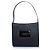Gucci, borsa G nera in pelle nubuck Nero - vista 5