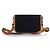 Gucci, Vintage GG Emaille-Tasche mit schwarzem Canvas Braun - Ansicht 2