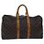 LOUIS VUITTON Monogram Keepall 45 Boston Bag M41428 LV Auth ki4639 Monogramma
