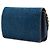 Borsa a tracolla Chanel CC Denim Wallet On Chain Blu - vista 2