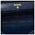 Borsa a tracolla Chanel CC Denim Wallet On Chain Blu - vista 4