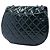 Borsa a tracolla Chanel Medium Quilted Patent Bubble CC Flap Verde - vista 2