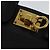 Borsa Salvatore Ferragamo Gancini in pelle 2way Nero Oro Auth 131643V D'oro - vista 17