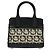 Borsa Salvatore Ferragamo Gancini in pelle 2way Nero Oro Auth 131643V D'oro - vista 2